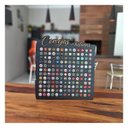 Ver imagem 3 de Quadro Porta Tampinhas Cervejas e Histórias Linha Black 156