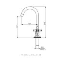 Ver imagem 2 de Torneira para Lavatório Mesa - Job - 1196 Perflex