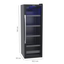 Ver imagem 6 de Conjunto Cervejeira 200L Blue Light e Adega 200L 50 Garrafas Piubella 200 127V - Venax