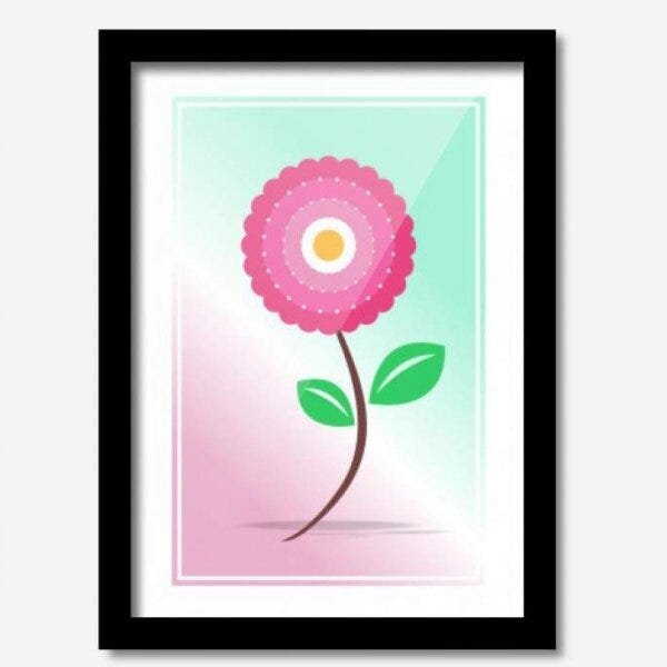Quadro Decorativo Florzinha 33cmx24cm Los Quadros - 1