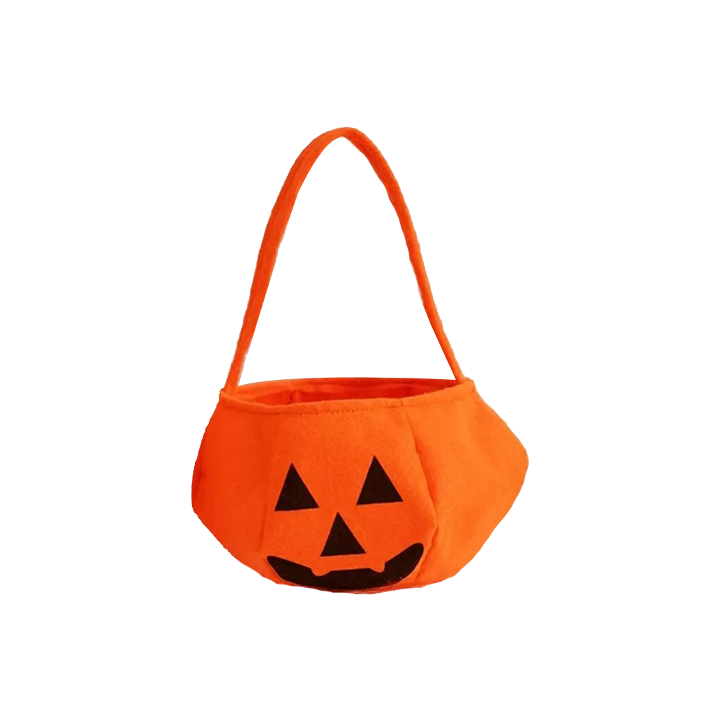 Kit 4 Bolsas de Abóbora de Halloween Mini Sacola de Doces - 2