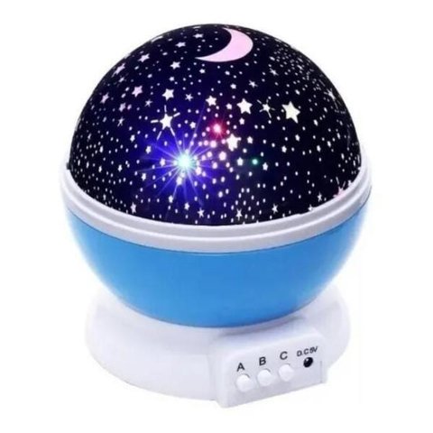 Luminária Projetor Estrela 360º Galaxy Abajur Star Master