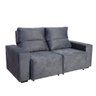 Sofá Camboriú Retrátil e Reclinável Cinza 1,90M - 1