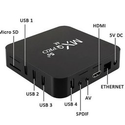 Smart Tv Box Mxq4K Pro 5G 4K 16Gb / 256 Wifi 5Ghz Android - 2