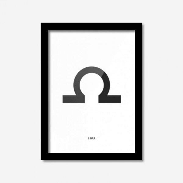 Quadro Decorativo Signo de Libra Los Quadros - 1