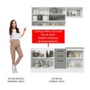 Ver imagem 7 de Cozinha Completa 180004 Com Armário E Balcão Branco/Cinza