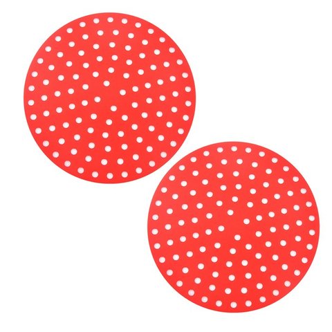 Kit 2 Tapetes Airfyer Protetor Silicone Antiaderente 19cm