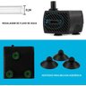 Motor Submersa Bombinha Fonte Água Aquário 220L/H 220 V - 3