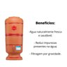 Filtro De Barro Purificador De Água 2 Litros - Salute - 2