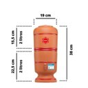 Ver imagem 3 de Filtro De Barro Purificador De Água 2 Litros - Salute