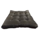 Ver imagem 4 de Almofada Futon Assento Decoração 60x60cm Flat Marrom