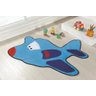 Tapete Avião 98x68cm - Azul Turquesa - 1