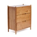 Ver imagem 2 de Cômoda com 3 Gavetas e Porta Jóias Madeira Maciça Baru CabeCasa MadeiraOriginals Marrom/Cacau