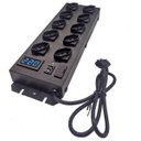 Ver imagem 1 de Filtro De Linha Com Voltímetro Digital 10 Tomadas 10A Emplac