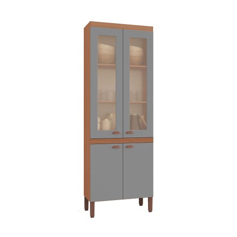 Paneleiro Cozinha Positano New 100% MDF 4 Portas