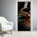 Ver imagem 2 de Adesivo Para Porta Para Barbearia Corte Masculino- 83X210Cm