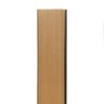 Painel Externo Liso Teca em Wpc 14,5cm X 2,1cm X 290cm - 2