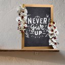 Ver mais imagens de Kit 5 Flores Orquídeas Artificiais 110cm Silicone Branco para Ambientes Elegantes