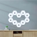Ver imagem 7 de Luminaria Hexagonal Controle Led 5w Mesa Parede Decoraçao Sa