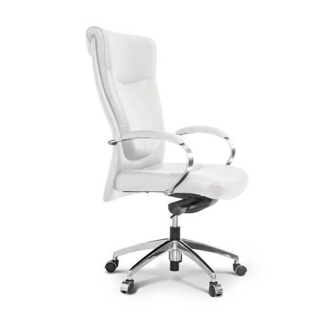 Cadeira de Escritório Futura Presidente Giratória Branco