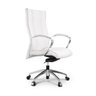 Cadeira de Escritório Presidente Infinity Giratória Branco - 1