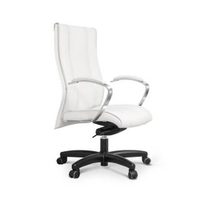 Cadeira de Escritório Presidente Infinity Giratória Branco