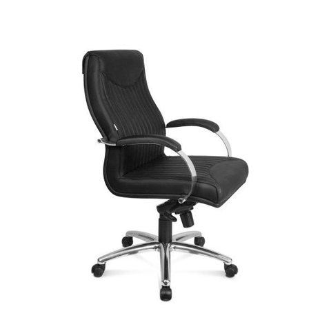 Cadeira de Escritório Sophie Presiden Giratória Preta Gomada