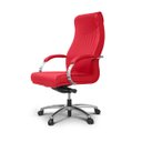 Ver imagem 2 de Cadeira de Escritório Sophie Presidente Giratória Vermelha