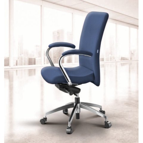 Cadeira de Escritório Square Martiflex Azul