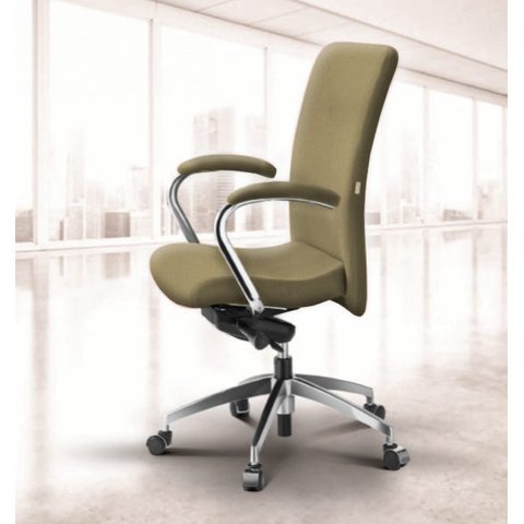 Cadeira de Escritório Square Martiflex Bege