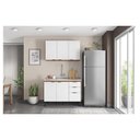 Ver imagem 4 de Cozinha Modulada Firenze Fi0009 Amêndola Branco - Demóbile