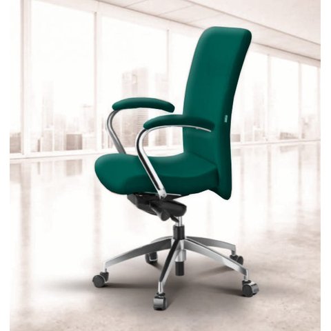 Cadeira de Escritório Square Martiflex Verde Musgo