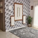 Ver imagem 3 de Kit Mesa Dobrável Retrátil de Parede Inox com Bancos 1,40m - Branco/noronha