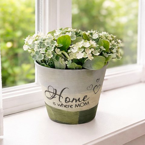 Arranjo Planta Jardim Artificial Decoração Centro Mesa 15cm