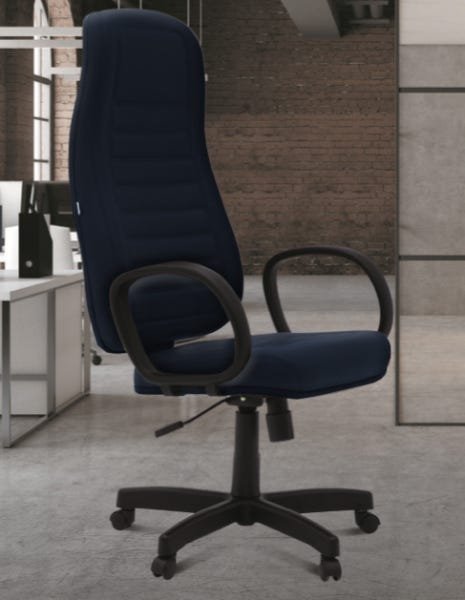 Cadeira de Escritório Tescaro Opcional Martiflex Azul Escuro - 1