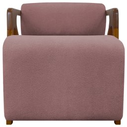 Kit 2 Poltronas Decorativas para Sala Chloe Bouclé Persa Premium - 3