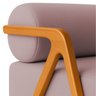 Kit 2 Poltronas Chloe Decorativas Orgânicas Bouclé Premium de Luxo Sala Quarto Recepção Encosto Rolo - 9