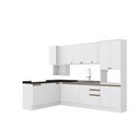 Ver imagem 3 de Cozinha de Canto Modulada Celeste Kappesberg 100% Mdf Branco