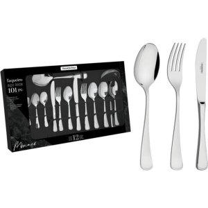 Faqueiro Tramontina Inox Mônaco Facas para Mesa 101 Peças