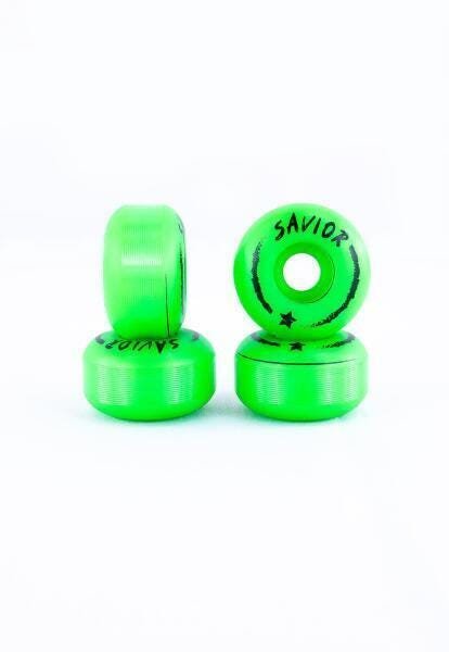 Rodas Savior Para Skate Street 51Mm 100A Verde - 1