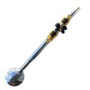 Ver imagem 1 de Bomba Chimarrão Tereré Inox 304 Banho Prata 24cm Bom Mate