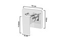 Ver imagem 4 de Kit C/2 Acabamentos Registro Mono Comando Base Docol Cromado
