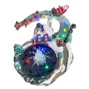 Ver imagem 3 de Cenario Vila Natalina Musical Natal Led Fonte de Agua Decoraçao Festa Fim de Ano Luz Som Papai Noel