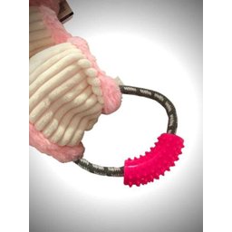 Brinquedo Pet Porquinho Rosa com Puxador e Som - 2