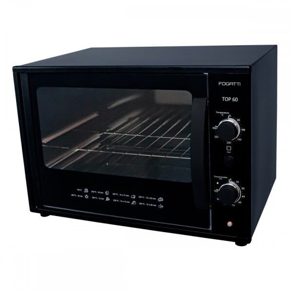 Forno Elétrico de Bancada 220v 60l Preto - Fogatti