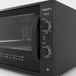 Forno Elétrico de Bancada 127v 60l Preto - Fogatti - 6