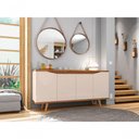 Ver imagem 2 de Buffet Louise Off White Cedro 4 Portas 3 Prateleiras MDF-MDP 160cm