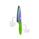 Ver imagem 3 de Faca Titanium Santoku 7 - Estojo Case Courinho Presente