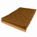 Ver imagem 3 de Sofá Cama Casal Futon Tokio Caramelo Madeira Maciça Cor Mel