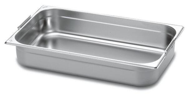 Cuba 1/1 Inox Com Alças Móveis 65 Mm - Aço 430 61061062